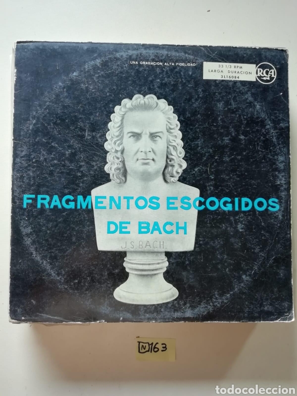 Discos de vinilo: Fragmentos Escogidos De Bach - Foto 1