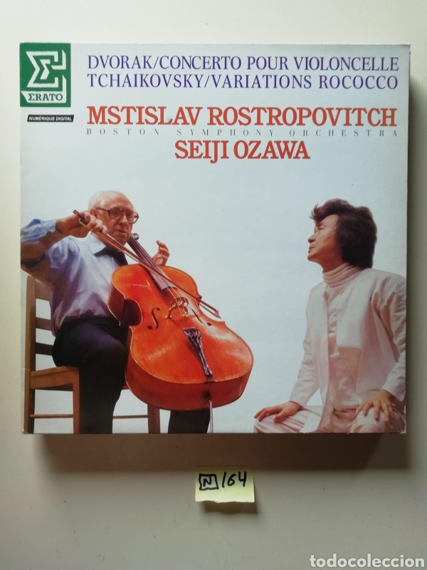 Discos de vinilo: Mstislav Rostropovitch Seiji Ozawa - Foto 1