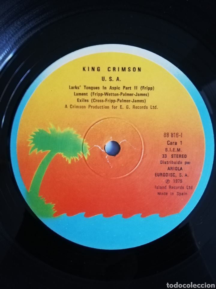 Discos de vinilo: Disco vinilo King Crimson-USA. - Foto 4