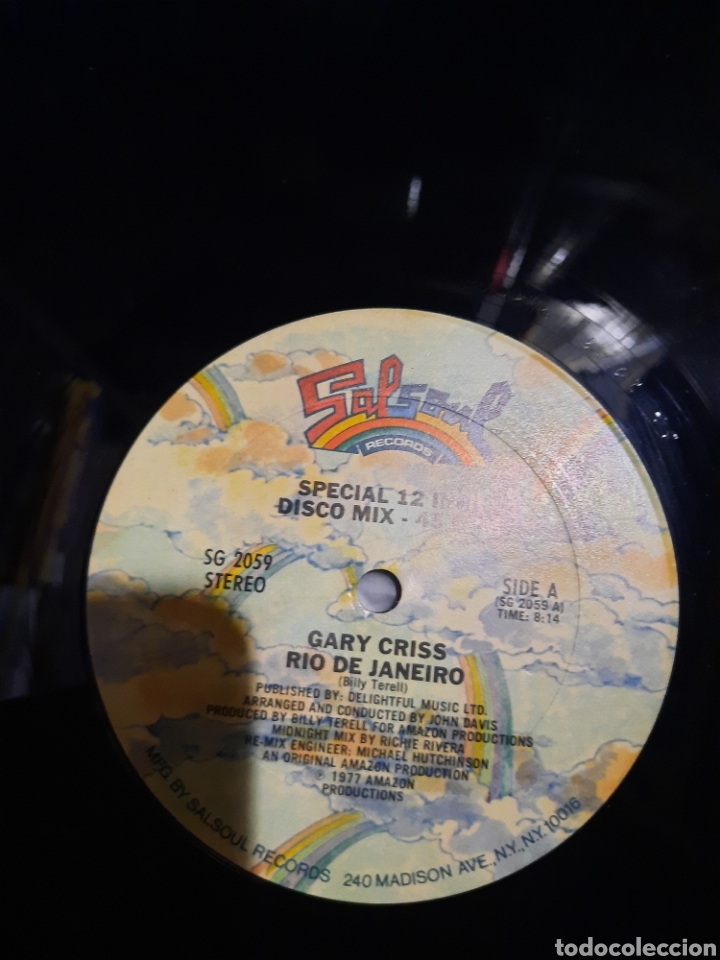 Discos de vinilo: Gary Criss - R&iacute;o de Janeiro - Foto 2