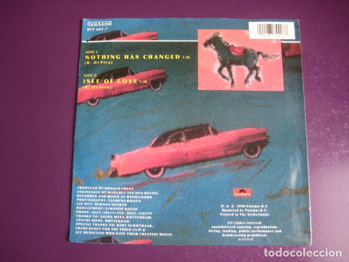 Discos de vinilo: Rick DeVito - Nothing Has Changed - Sg POLYDOR 1990 - DISCO 90S ITALODISCO SIN USO - Foto 2