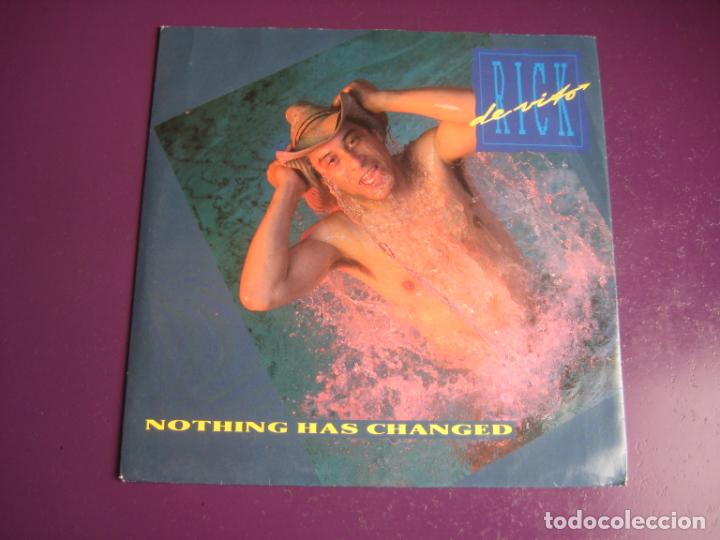 Discos de vinilo: Rick DeVito - Nothing Has Changed - Sg POLYDOR 1990 - DISCO 90S ITALODISCO SIN USO - Foto 1