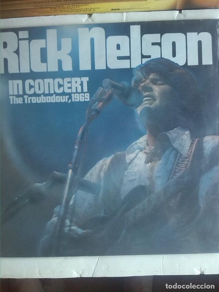 Discos de vinilo: RICK NELSON - IN CONCERT - Foto 1