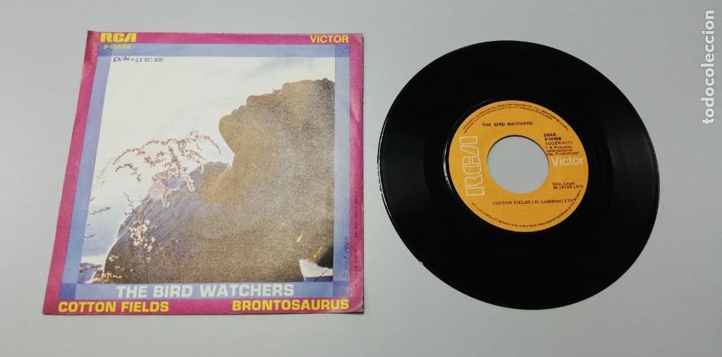 Discos de vinilo: The Bird Watchers - Cotton Fields / Brontosaurus (7&rdquo;, Single) - Foto 2