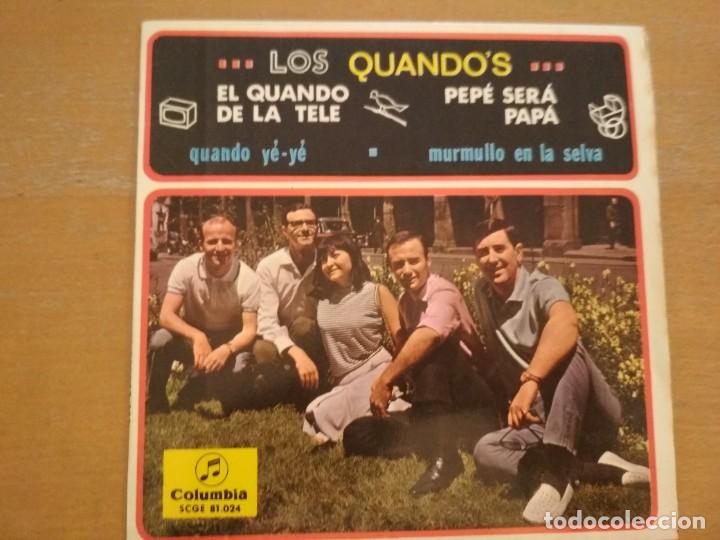 Discos de vinilo: LOS QUANDO&acute;S EL QUANDO DE LA TELE EP - Foto 1