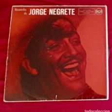 Discos de vinilo: RECUERDOS DE JORGE NEGRETE - 1959 ED RCA 3LT2042 - 33 RPM. Lote 218220837