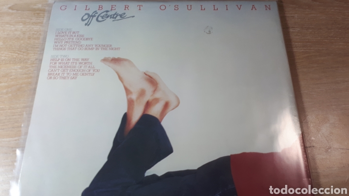 Discos de vinilo: GILBERT O SULLIVAN OFF CENTRE - Foto 2