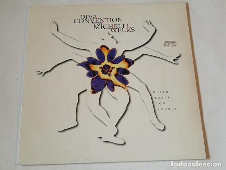 Discos de vinilo: Diva Convention - Never Leave You Lonely - 1994 - Foto 1