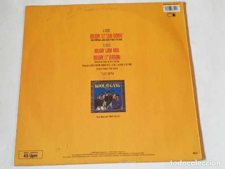 Discos de vinilo: Kool & The Gang - Holiday - 1987 - Foto 2