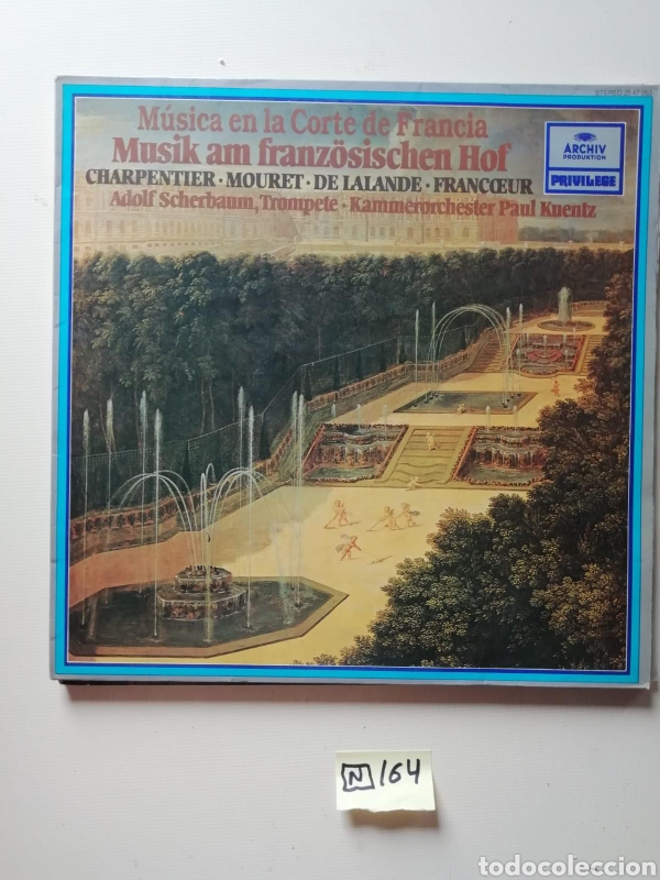 Discos de vinilo: M&uacute;sica En La Corte De Francia - Foto 1