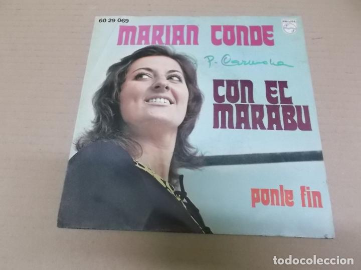 Discos de vinilo: MARIAN CONDE (SINGLE) CON EL MARABU A&Ntilde;O 1971 - Foto 1