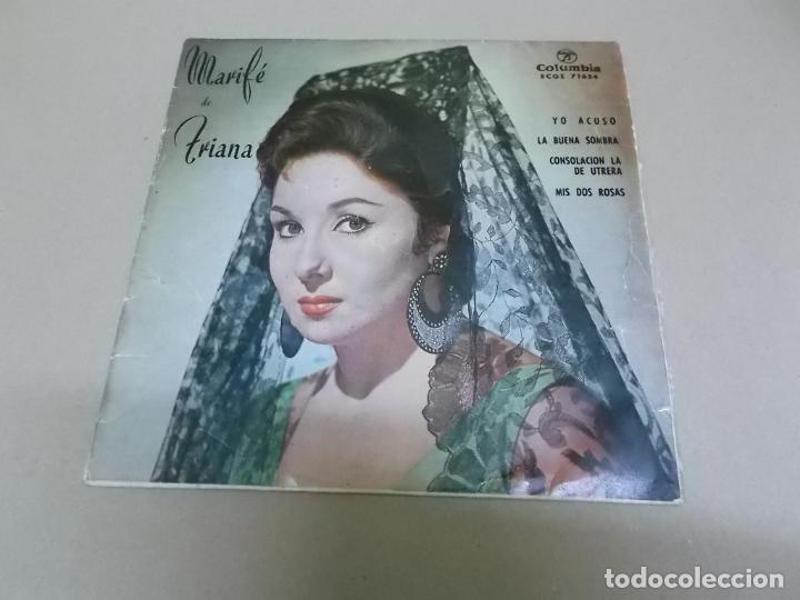 Discos de vinilo: MARIFE DE TRIANA (EP) YO ACUSO A&Ntilde;O 1962 - Foto 1
