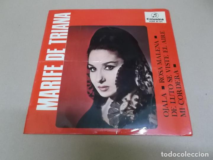 Discos de vinilo: MARIFE DE TRIANA (EP) OJALA A&Ntilde;O 1966 - Foto 1