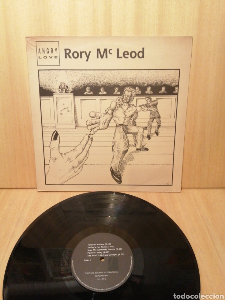 Discos de vinilo: Rory McLeod. Angry Love. - Foto 1