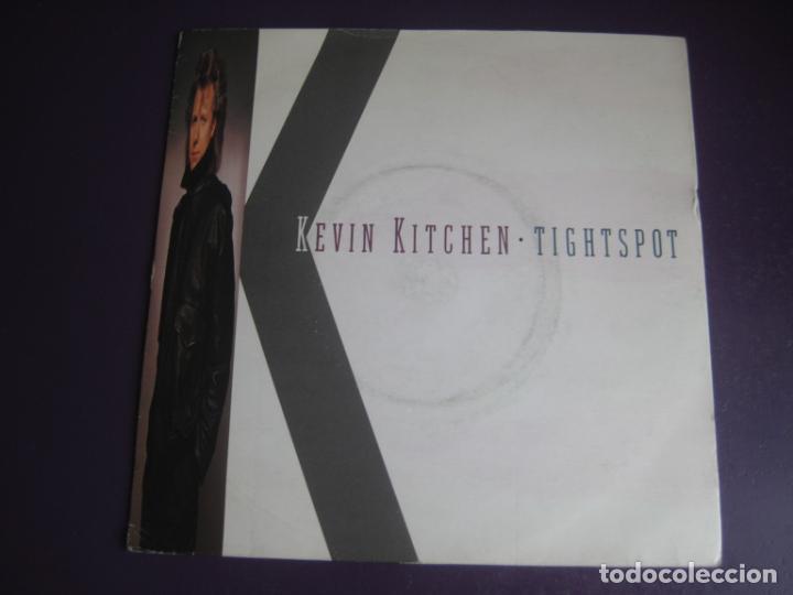 Discos de vinilo: Kevin Kitchen - Tightspot - SG CHINA 1985 - ELECTRONICA SYNTH POP 80'S - EDICION INGLESA SIN USO