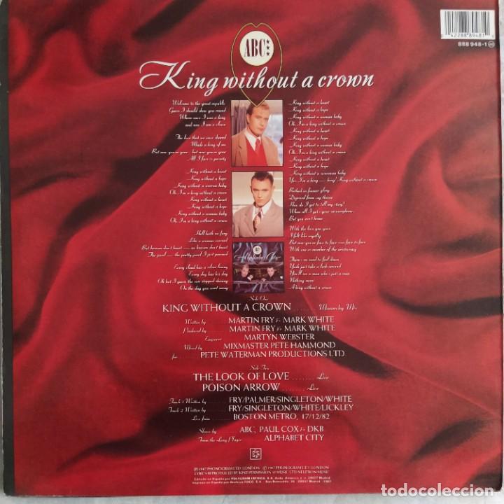 Discos de vinilo: ABC - King Without A Crown (12&rdquo;) (Mercury) 888 948-1 - Foto 2