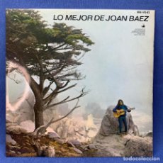 Discos de vinilo: LP - VINILO JOAN BAEZ - LO MEJOR DE JOAN BAEZ - ESPAÑA - 1965. Lote 218363280