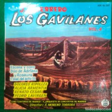 Discos de vinilo: LOS GAVILANES VOL. 4 / J. GUERRERO / EP HISPAVOX DE 1961 RF-4549 , PERFECTO ESTADO. Lote 218368231