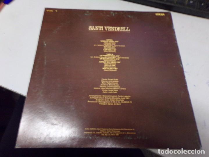 Discos de vinilo: ESTAMOS LIQUIDANDO. Santi Vendrell - un quadre antic - Foto 3