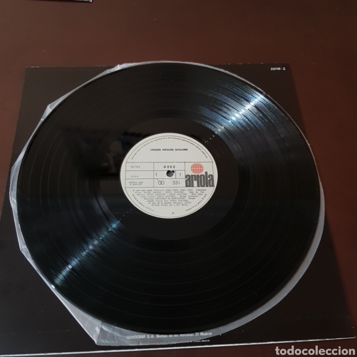 Discos de vinilo: CANCONS POPULARS CATALANES - Foto 3