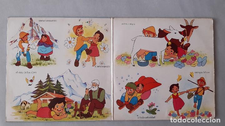 Discos de vinilo: Cuento Heidi Historia Completa LP CBS Stereo - Foto 2