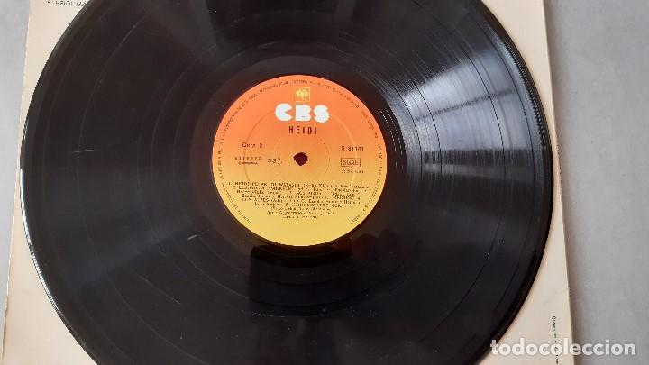 Discos de vinilo: Cuento Heidi Historia Completa LP CBS Stereo - Foto 4