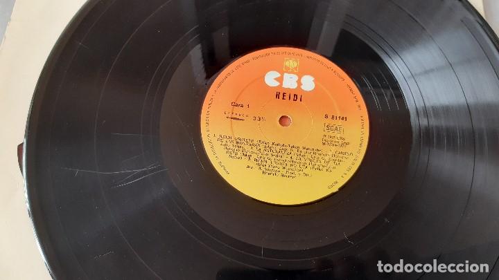 Discos de vinilo: Cuento Heidi Historia Completa LP CBS Stereo - Foto 5