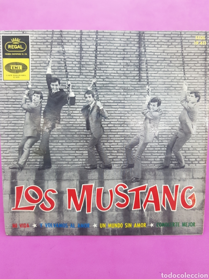 Discos de vinilo: Los Mustang ,Regal ,a&ntilde;o 1964 - Foto 1