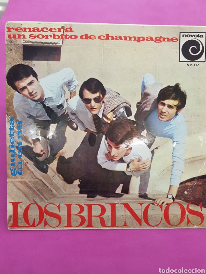 Discos de vinilo: Los Brincos ,Novola , a&ntilde;o 1966 - Foto 1
