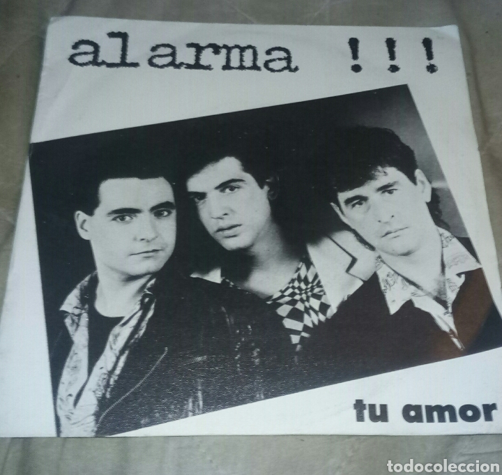 Discos de vinilo: ALARMA!!! - TU AMOR SINGLE A&Ntilde;O 1984 - Foto 1