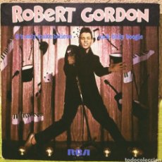 Discos de vinilo: ROBERT GORDON - IT'S ONLY MAKE BELIEVE / ROCK BILLY BOOGIE SG RCA-VICTOR 1979. Lote 218441467