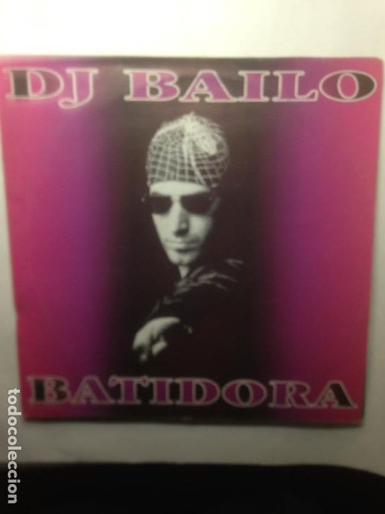 Discos de vinilo: DJ BAILO - BATIDORA - MAXI - SOLO PORTADA - Foto 1