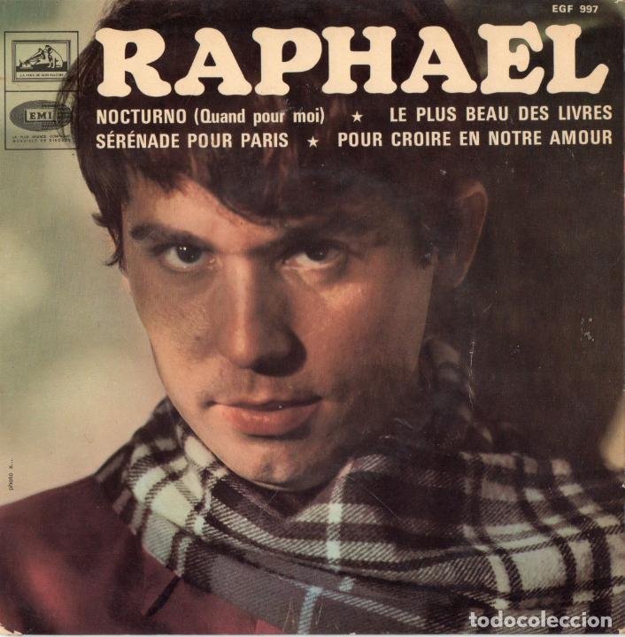 Discos de vinilo: RAPHAEL - NOCTURNO + 3.EP.S - 1968 - Foto 1
