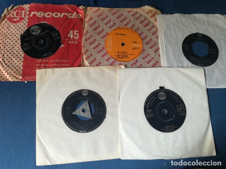 Discos de vinilo: LOTE DE 5 SINGLES DE ELVIS PRESLEY - Foto 1