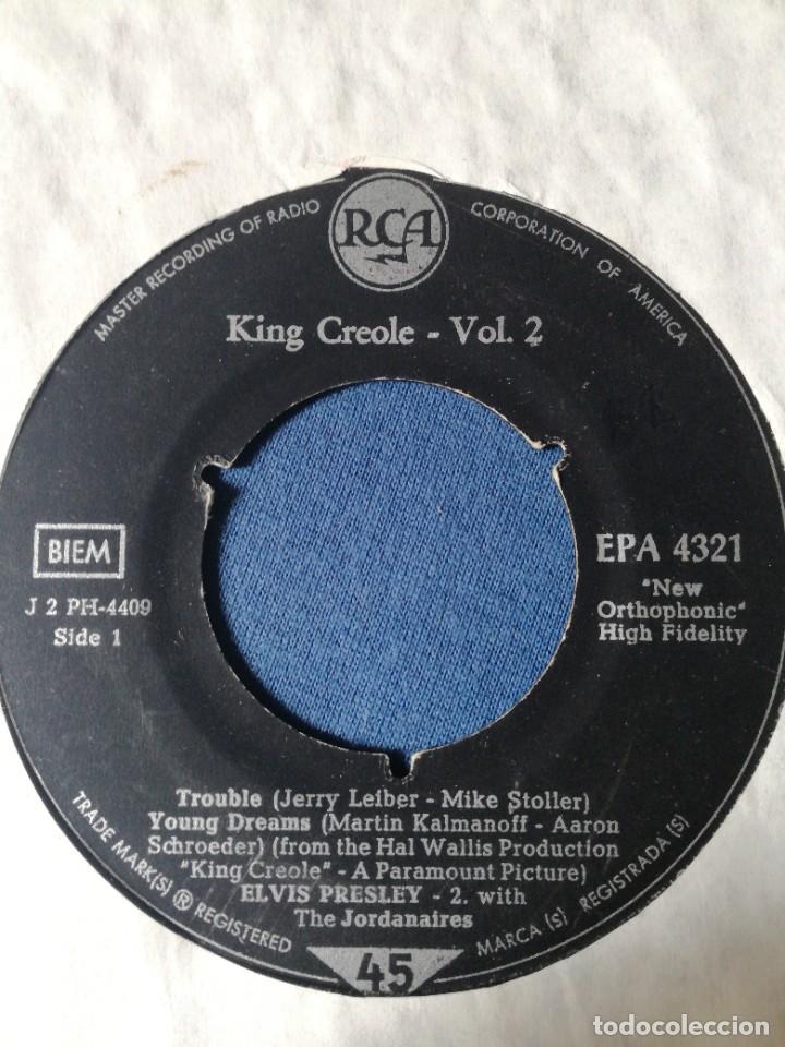 Discos de vinilo: LOTE DE 5 SINGLES DE ELVIS PRESLEY - Foto 3