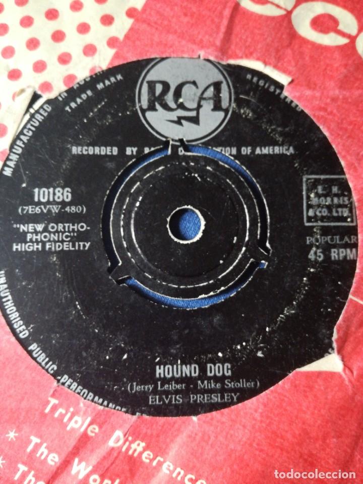 Discos de vinilo: LOTE DE 5 SINGLES DE ELVIS PRESLEY - Foto 5