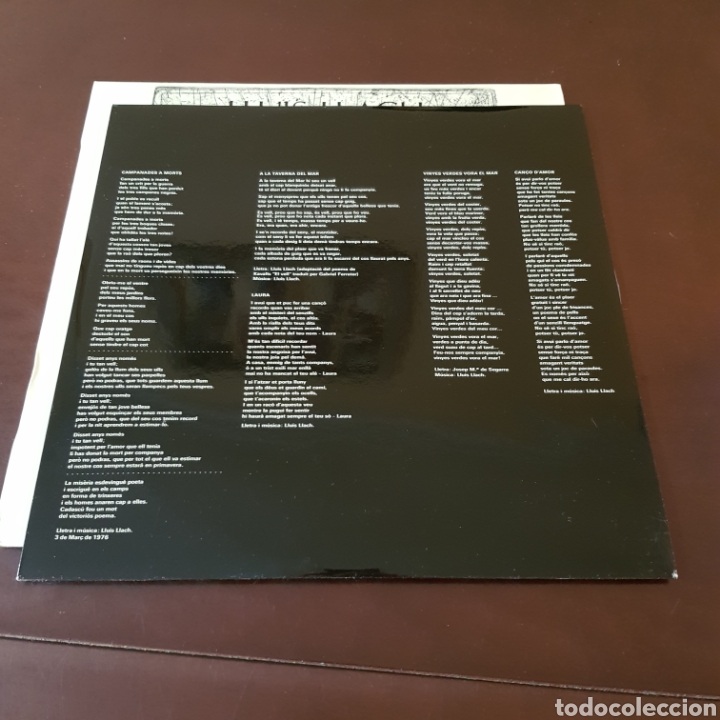 Discos de vinilo: LLUIS LLACH - CAMPABADES A MORTS - Foto 3