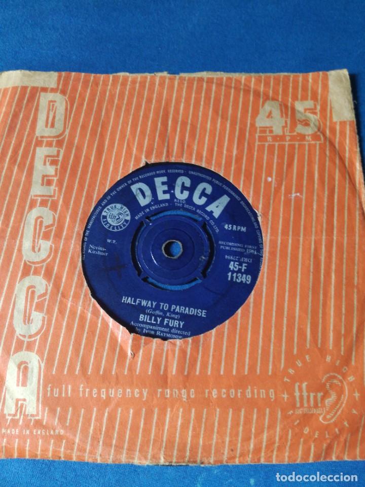Discos de vinilo: BILLY FURY-HALFWAY TO PARADISE - Foto 1