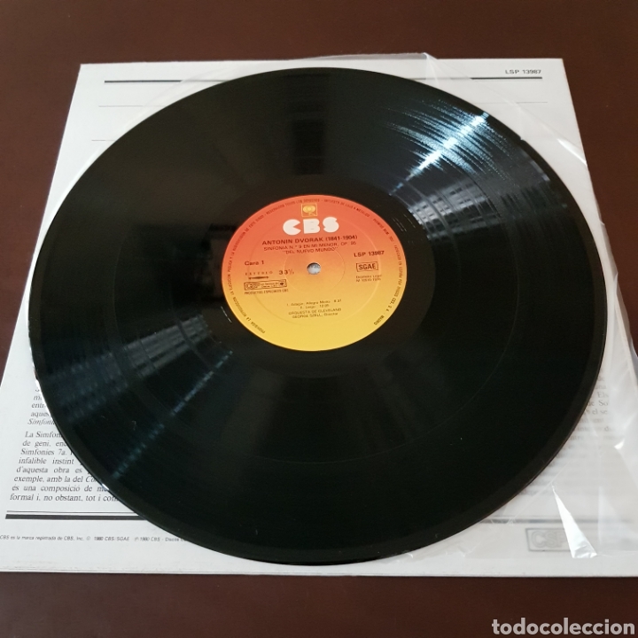 Discos de vinilo: DVORAK - SINFONIA N&deg; 9 DEL NOU MON - Foto 3