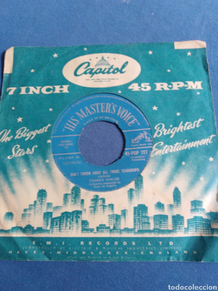 Discos de vinilo: FRANKIE AVALON-DONT THROW AWAY ALL THOSE TEARDROPS - Foto 1