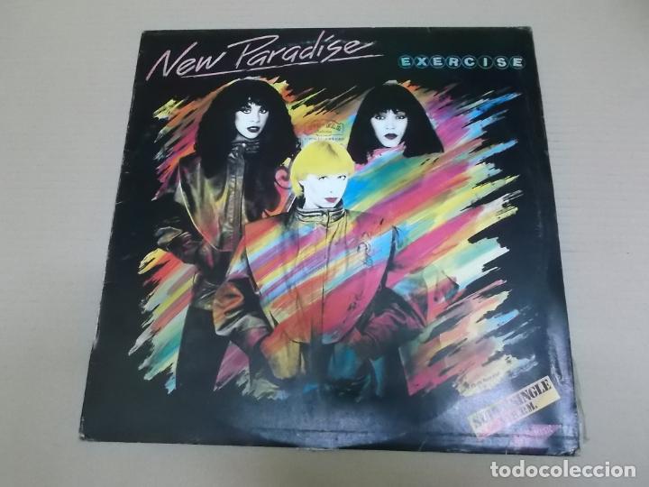 Discos de vinilo: NEW PARADISE (MAXI) EXERCISE (2 TRACKS) A&Ntilde;O 1983 - Foto 1