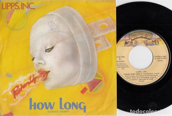 Discos de vinilo: LIPPS INC - HOW LONG - SINGLE DE VINILO EDICION ESPA&Ntilde;OLA # - Foto 1