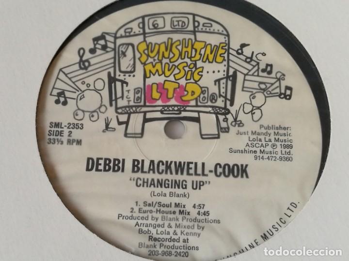 Discos de vinilo: Debbi Blackwell-Cook - Changing Up - 1989 - Foto 2