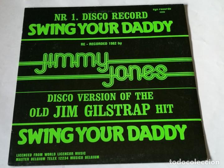 Discos de vinilo: Jimmy Jones - Swing Your Daddy - 1982 - Foto 1