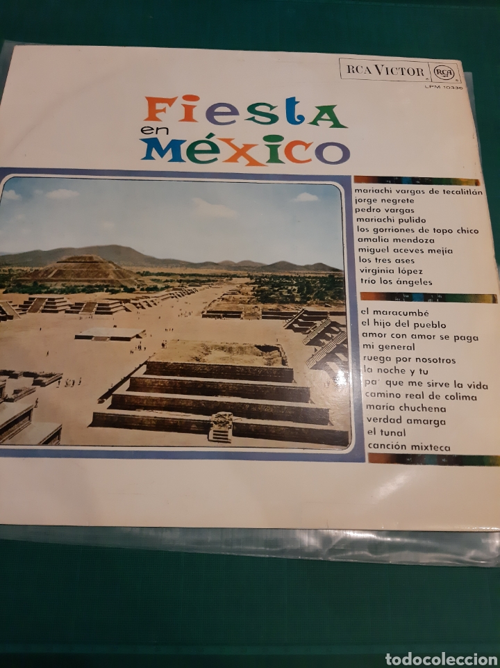 Disques de vinyle: 1966 FIESTA M&Eacute;XICO RCC VICTOR DISCOS COLISEVM
