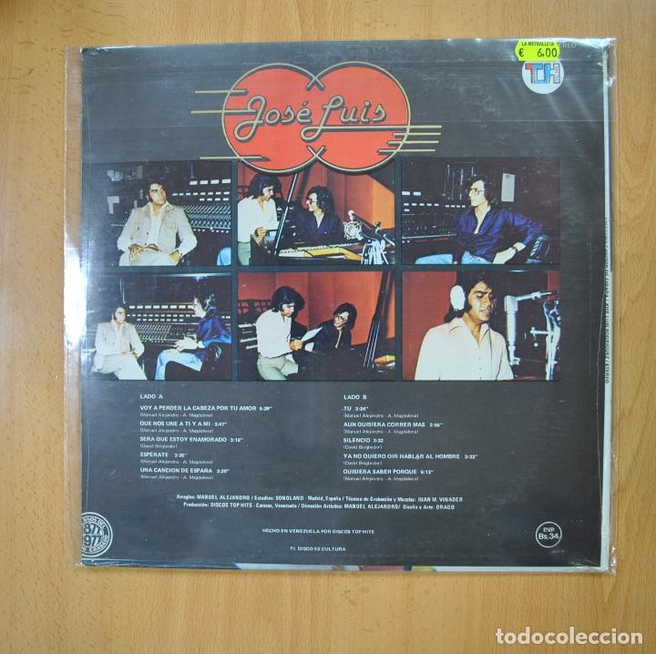 Discos de vinilo: JOSE LUIS - UNA CANCION DE ESPA�A - LP - Foto 2