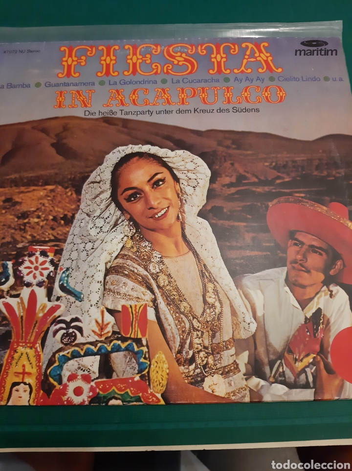 Discos de vinilo: FIESTA EN ACAPULCO HECHO ALEMANIA MARITIM - Foto 1