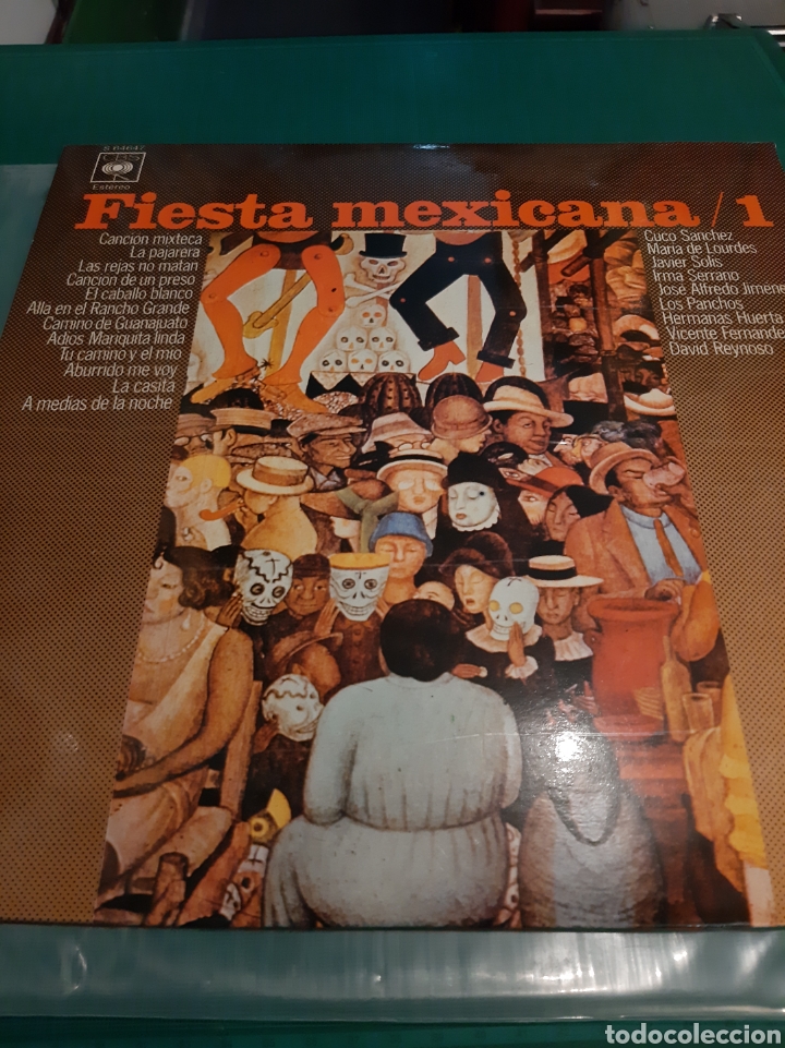 Discos de vinilo: FIESTA MEXICANA 1 CBS DISCOS COLISEVM
