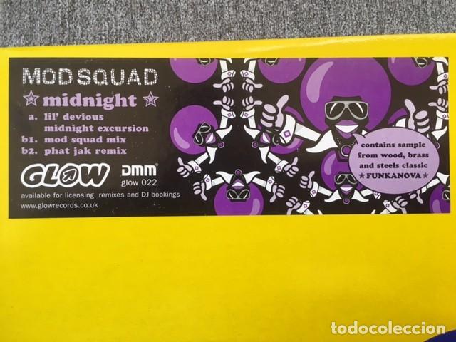 Discos de vinilo: GLOW . MOD. SQUAD . MIDNIGHT . EDICI&Oacute;N INGLESA . - Foto 3
