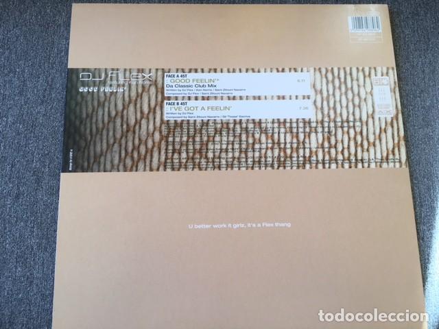 Discos de vinilo: DJ FLEX . GOOD FEELING . EDICI&Oacute;N EXTRANJERA. A&Ntilde;O 2000 - Foto 2